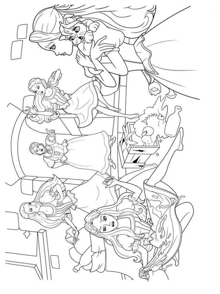 Barbie and the Three Musketeers 6 coloring page