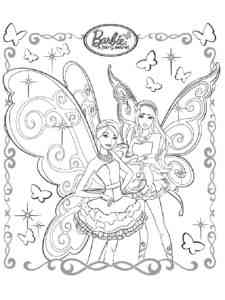 Barbie: A Fairy Secret coloring page