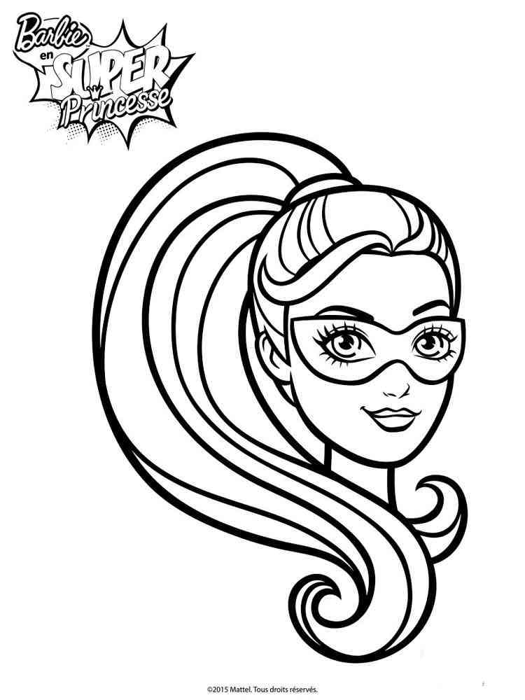 Barbie in Princess Power 2 coloring page