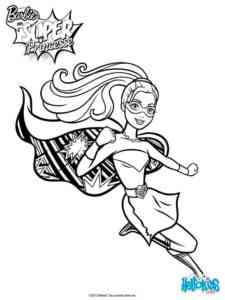 Barbie in Princess Power 3 coloring page