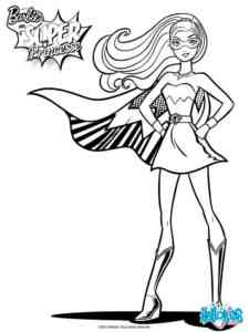 Barbie in Princess Power 4 coloring page