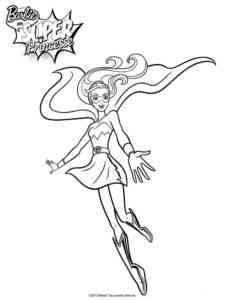 Barbie in Princess Power 5 coloring page