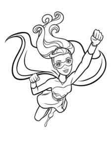 Barbie in Princess Power 8 coloring page