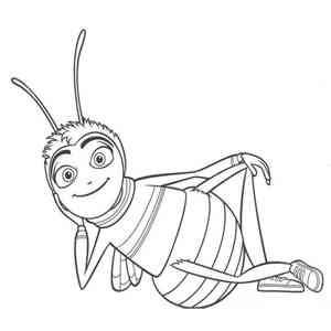 Bee Movie coloring pages - SeaColoring