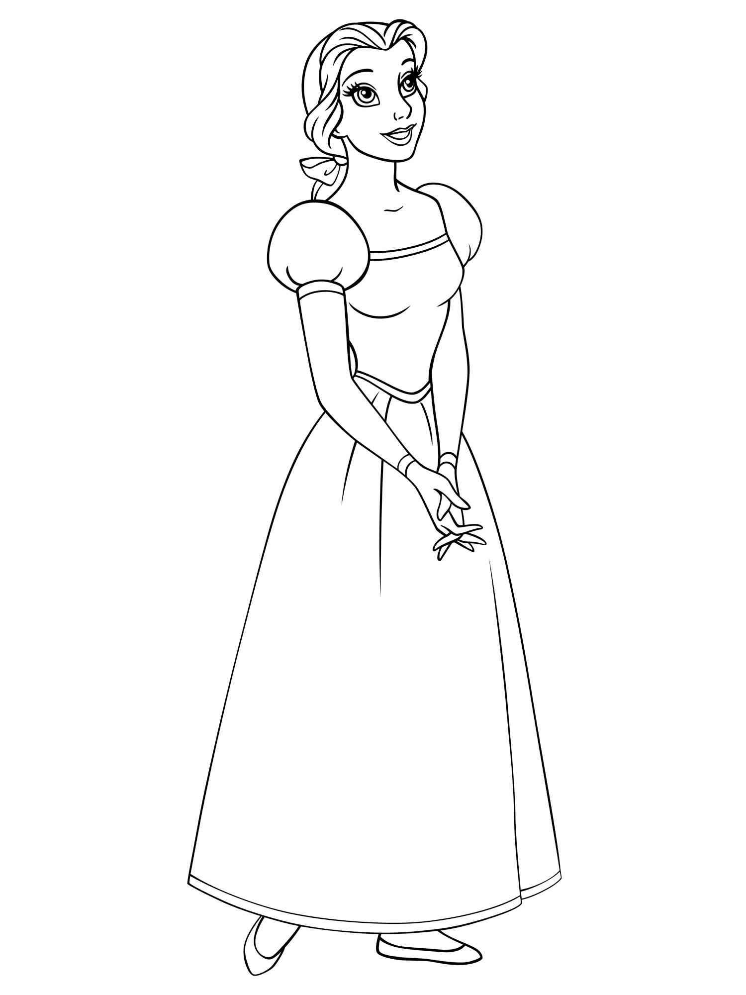 Humble Belle coloring page