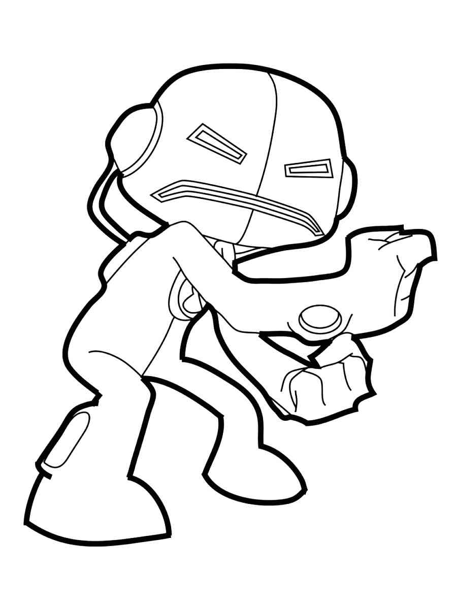 Echo Echo from Ben 10 coloring page