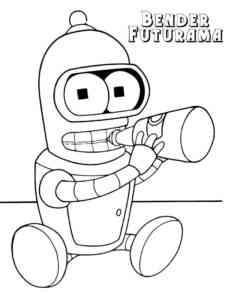Baby Bender coloring page