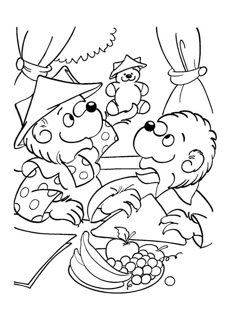 Berenstain Bears 9 coloring page