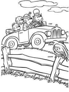 Berenstain Bears 12 coloring page