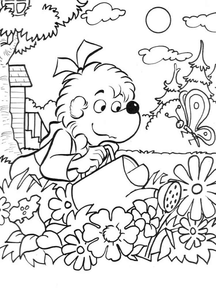 Sister Bear coloring page