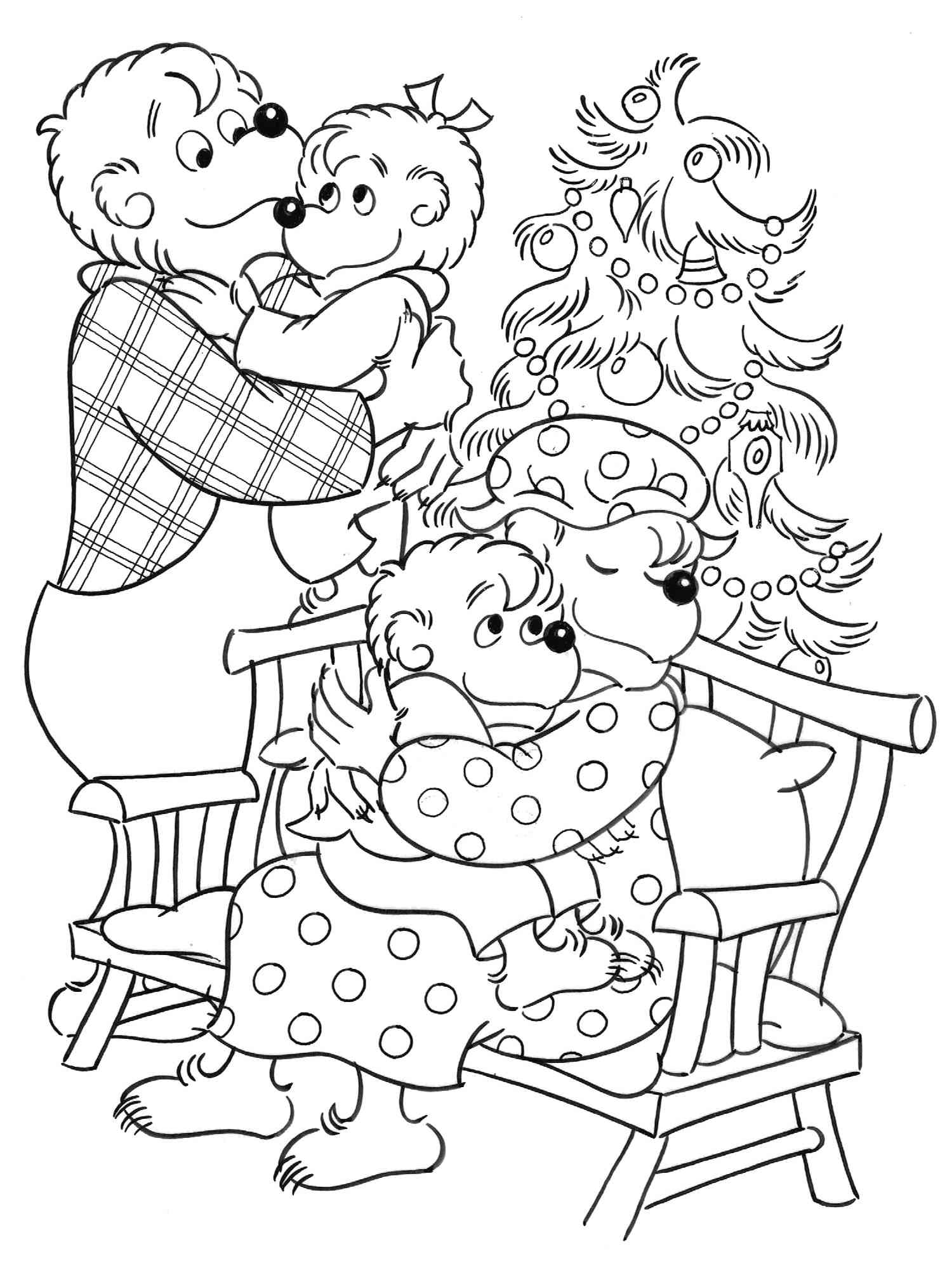 Berenstain Bears 13 coloring page
