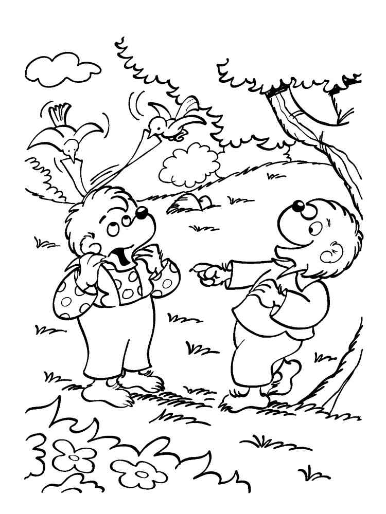 Berenstain Bears 16 coloring page