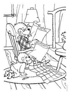 Berenstain Bears 17 coloring page