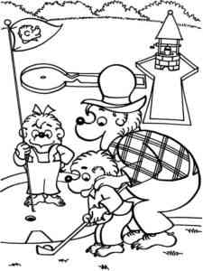 Berenstain Bears 2 coloring page