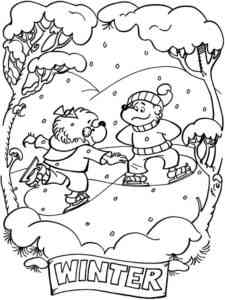 Berenstain Bears 3 coloring page
