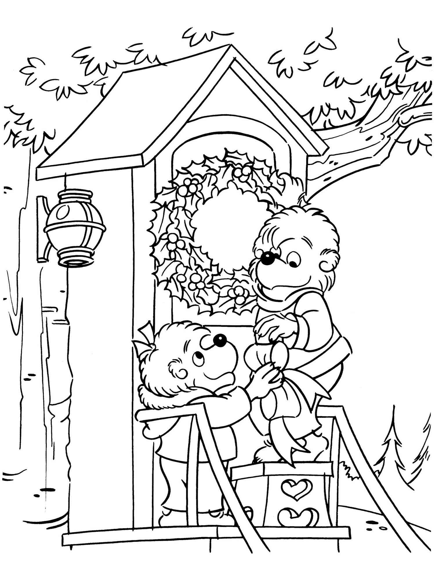 Berenstain Bears 4 coloring page