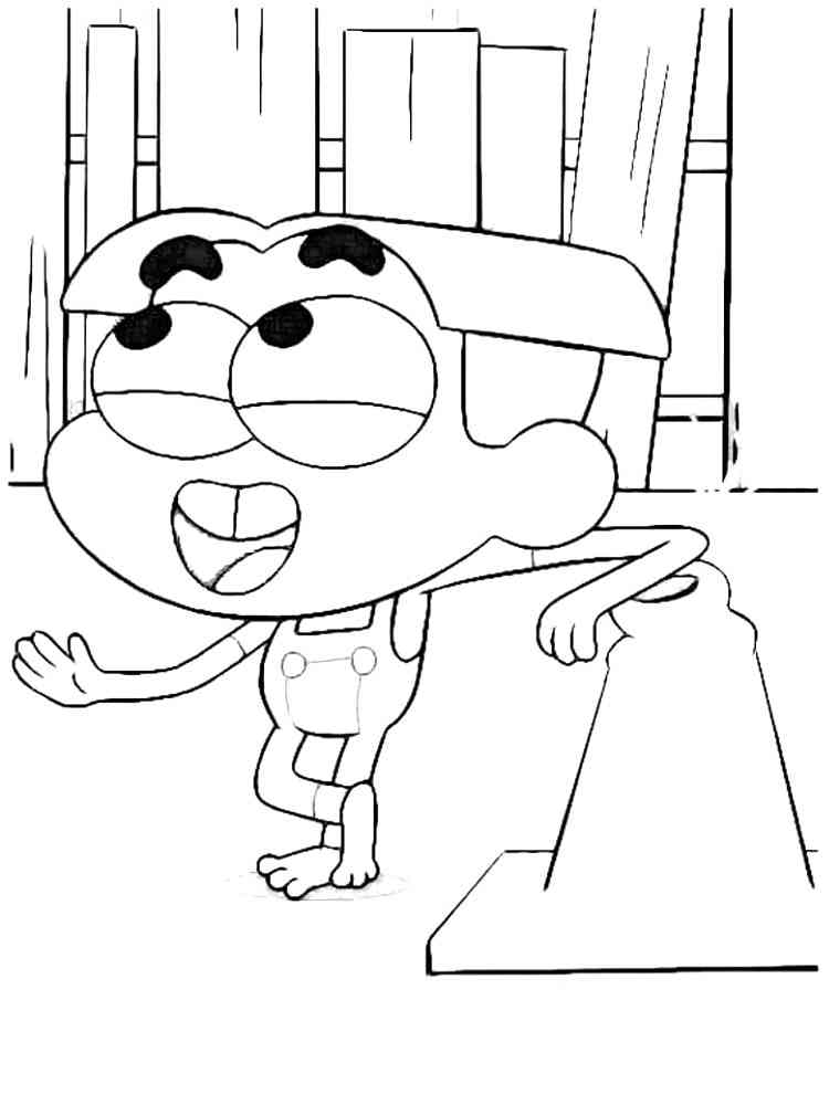 Cricket from Big City Greens coloring page