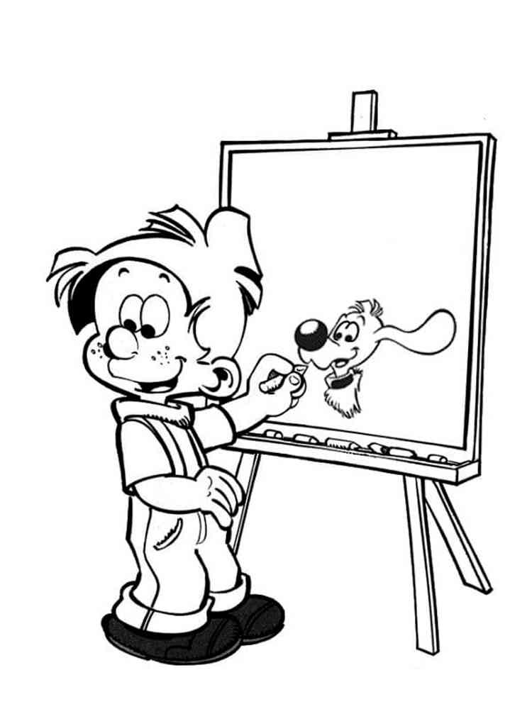 Billy and Buddy 14 coloring page