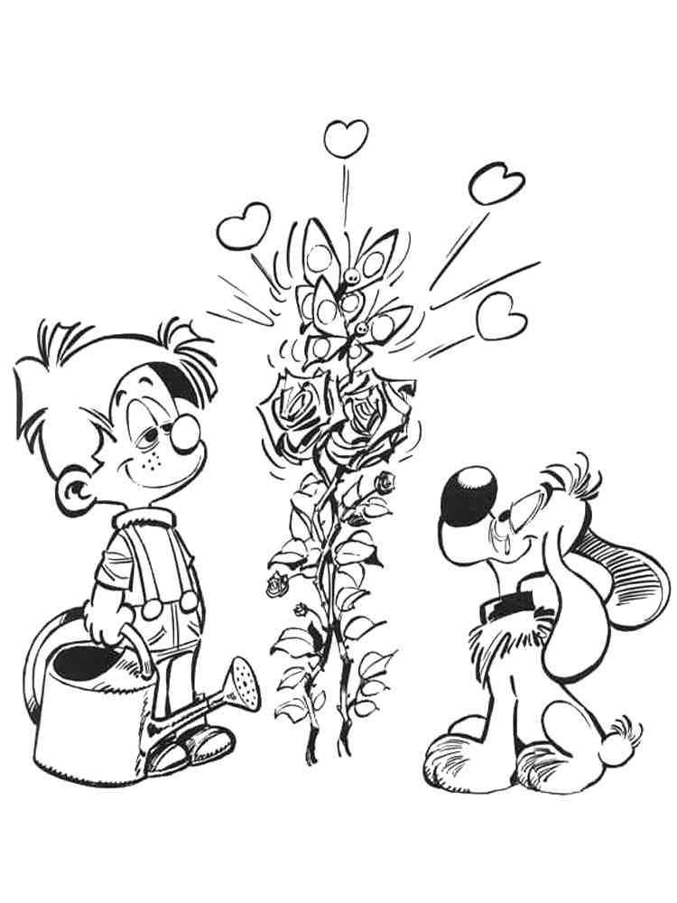 Billy and Buddy 2 coloring page