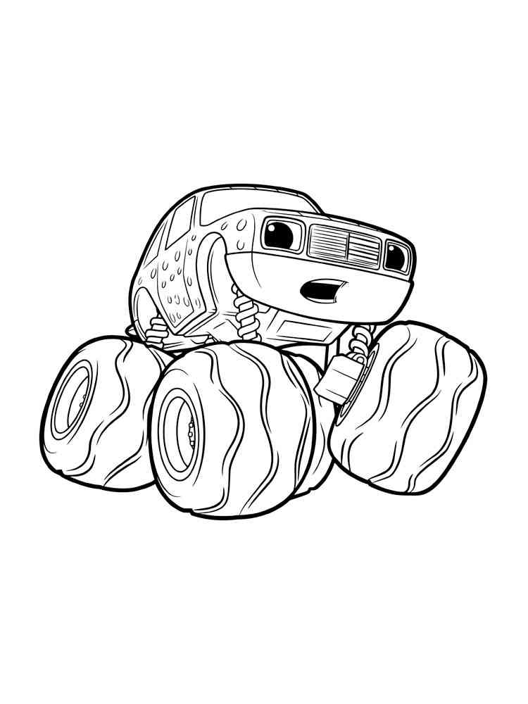 Scared Pickle coloring page