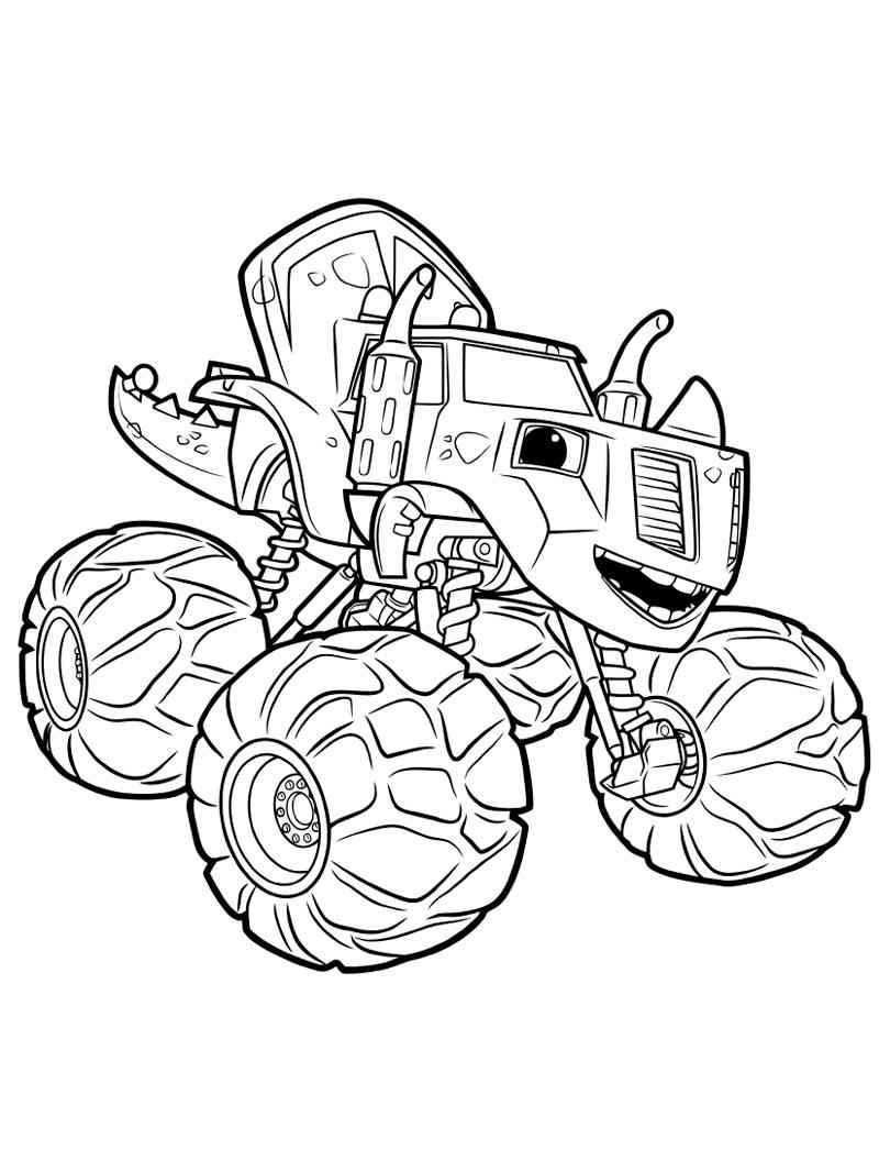 Funny Zeg coloring page
