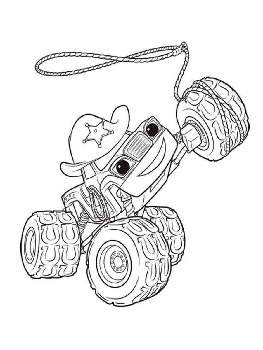 Funny Starla coloring page