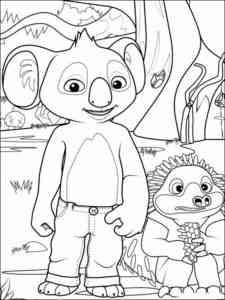 Blinky Bill 14 coloring page