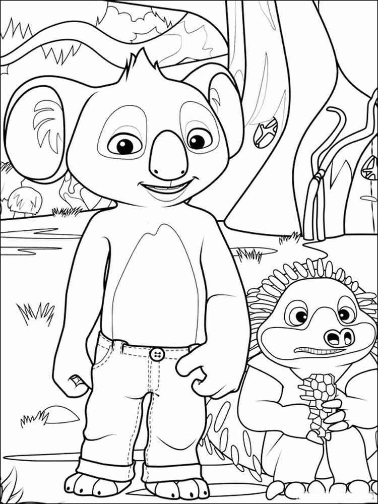 Blinky Bill 14 coloring page