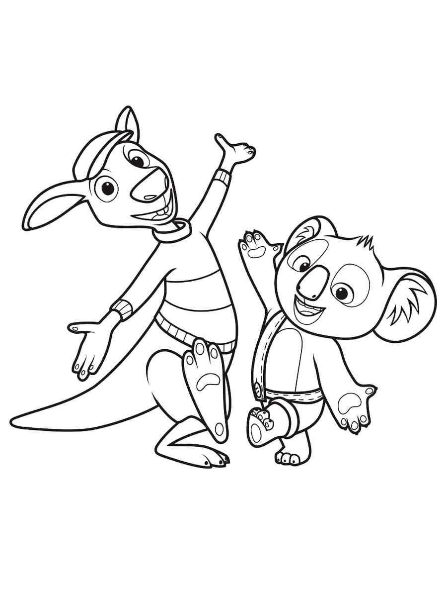 Blinky Bill 16 coloring page