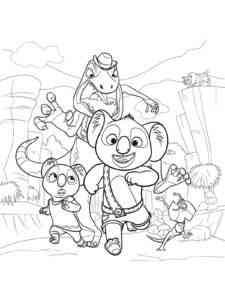 Blinky Bill 17 coloring page
