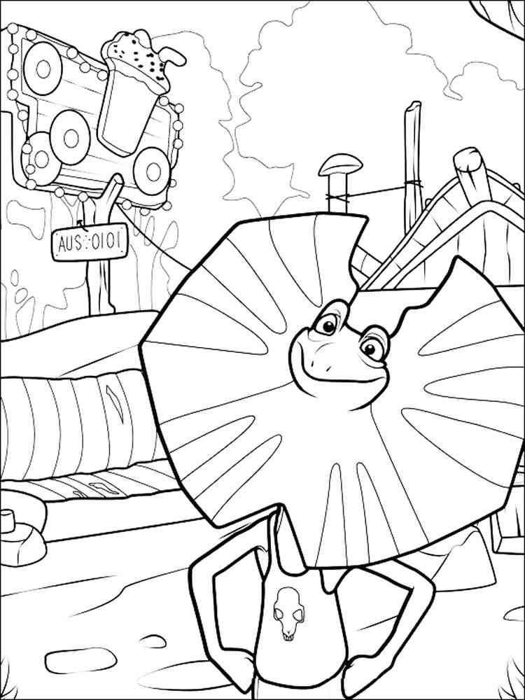 Blinky Bill 2 coloring page