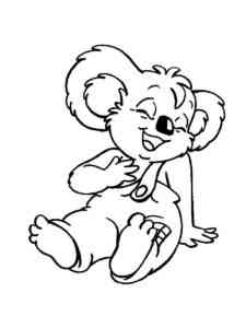 Blinky Bill 20 coloring page