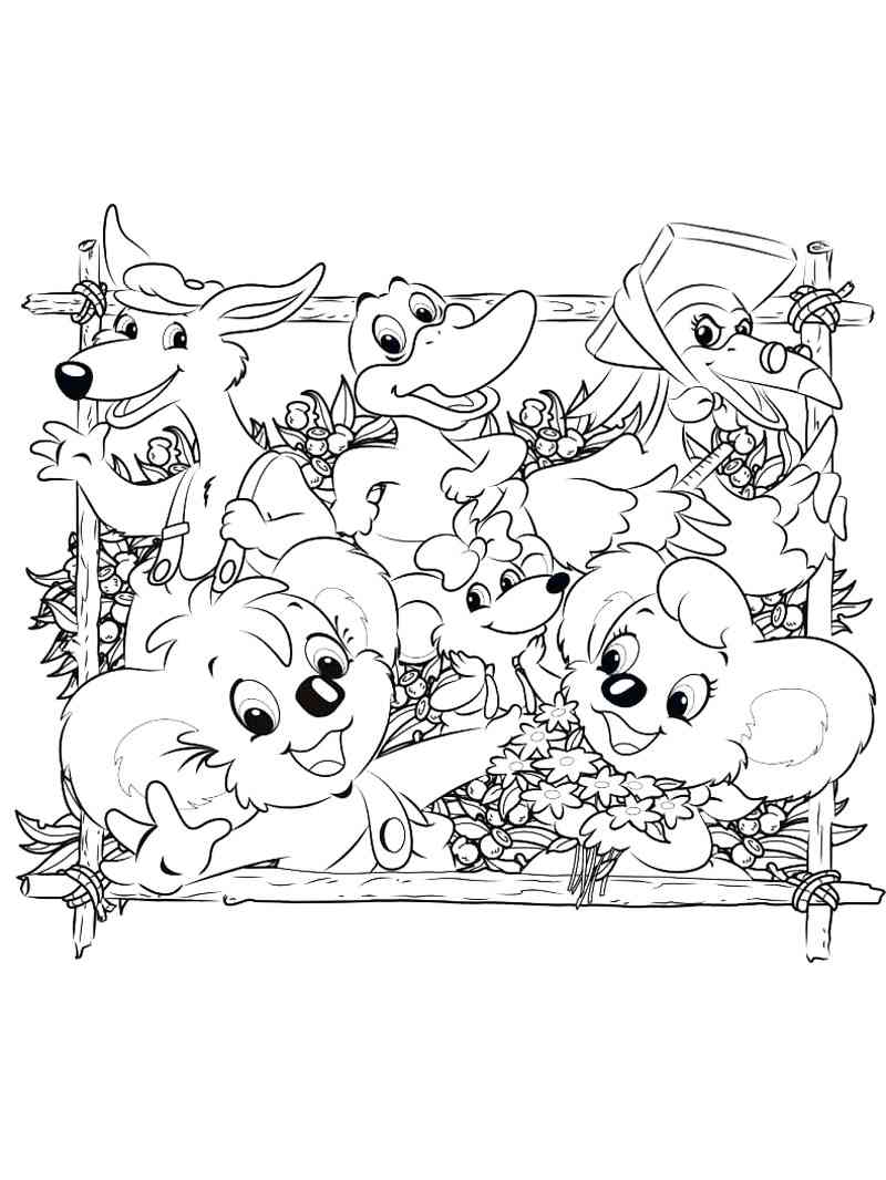 Blinky Bill 23 coloring page