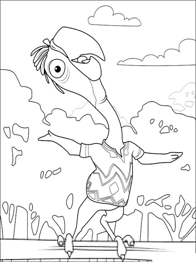 Blinky Bill 25 coloring page