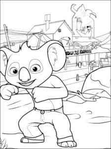 Blinky Bill 4 coloring page
