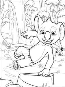 Blinky Bill 7 coloring page