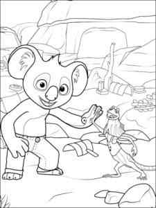 Blinky Bill 8 coloring page