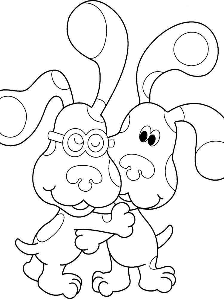 Blue’s Clues 10 coloring page