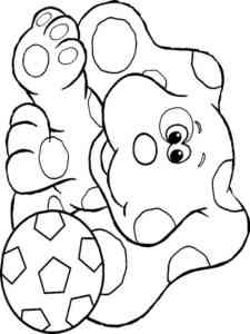 Blue’s Clues 12 coloring page