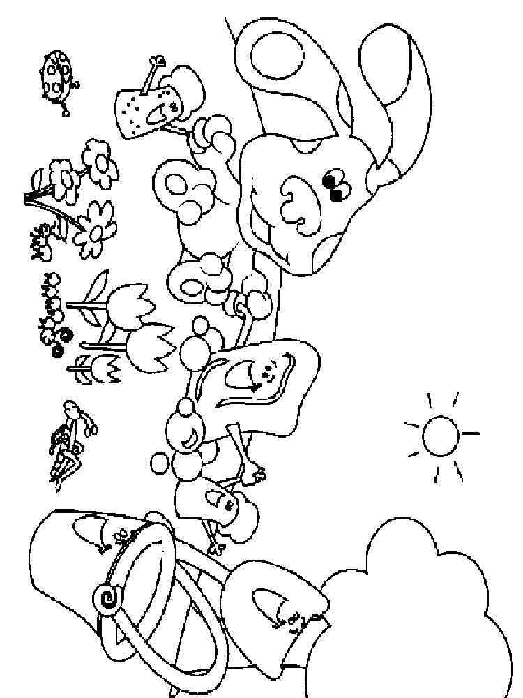 Blue’s Clues 13 coloring page