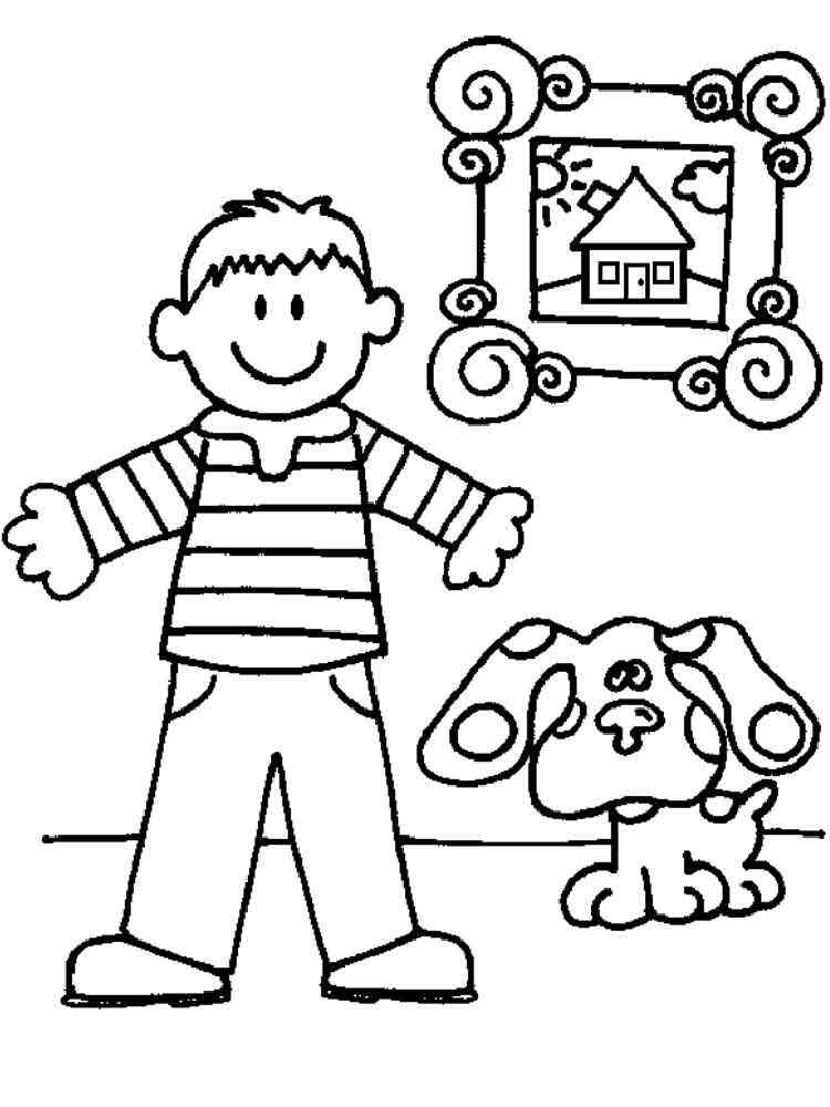 Blue’s Clues 14 coloring page