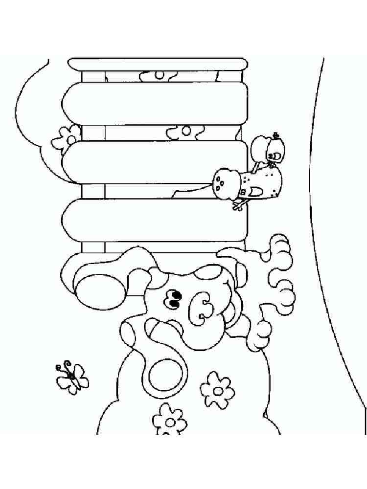 Blue’s Clues 16 coloring page