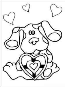 Blue’s Clues 4 coloring page