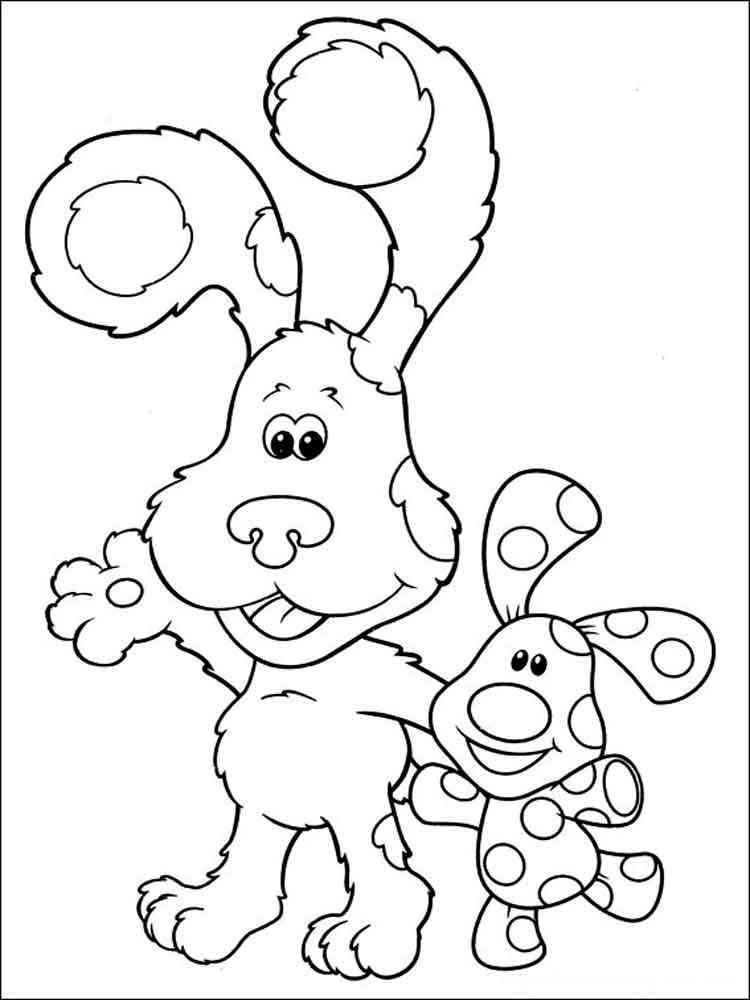 Blue’s Clues 6 coloring page