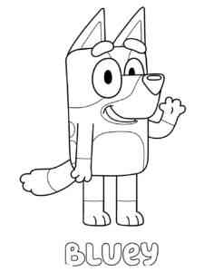 Bluey 13 coloring page