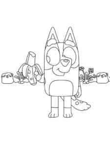 Bluey 24 coloring page