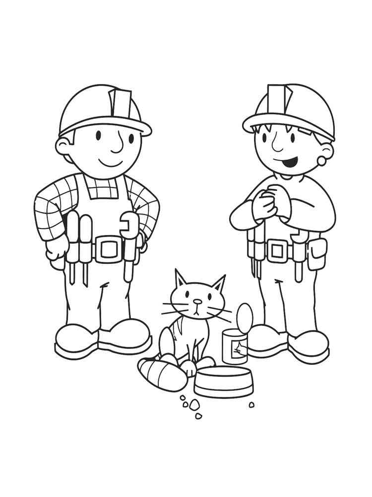Bob The Builder 10 coloring page