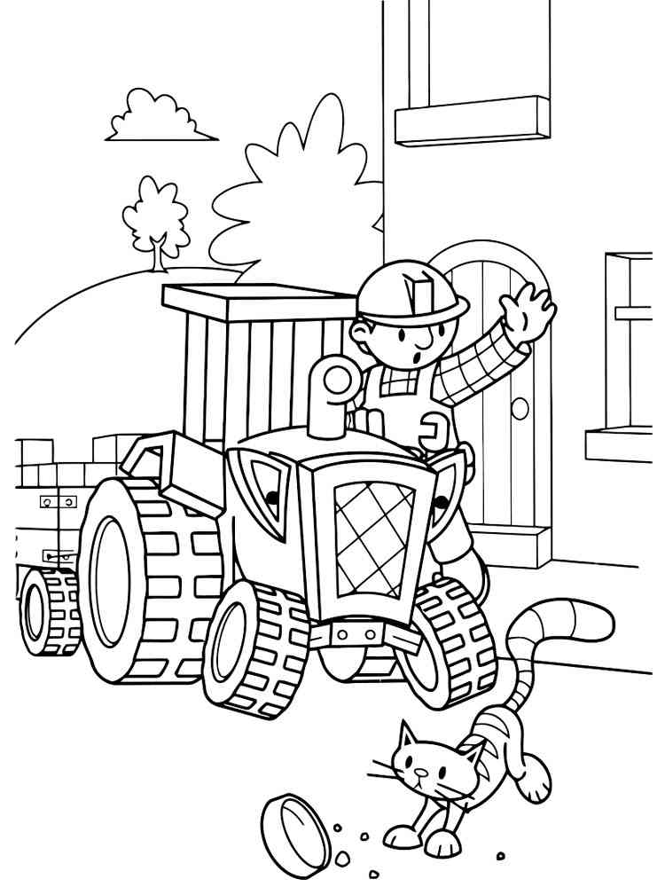 Bob The Builder 11 coloring page