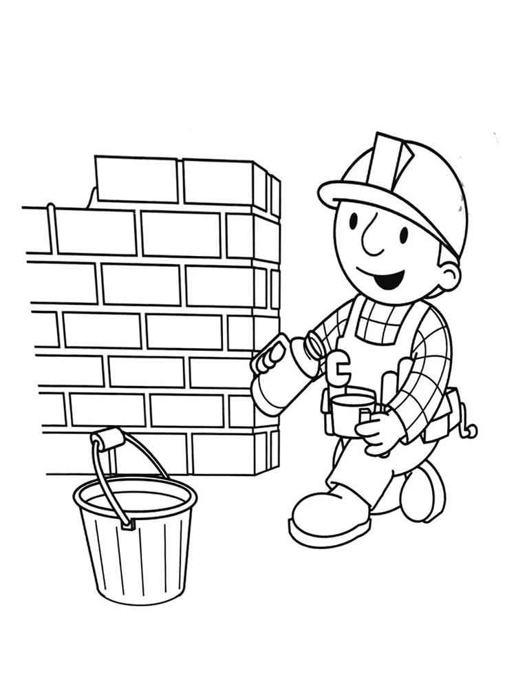 Bob The Builder 2 coloring page
