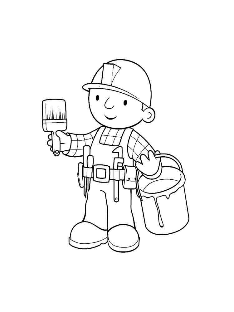 Bob The Builder 20 coloring page